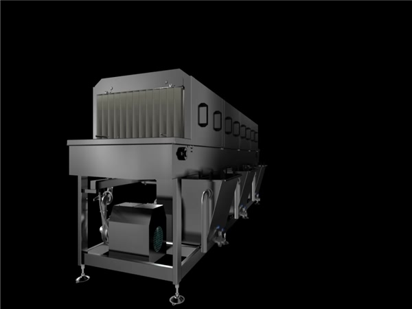 供應洗筐機(周轉(zhuǎn)筐清洗流水線)高壓噴淋洗箱機