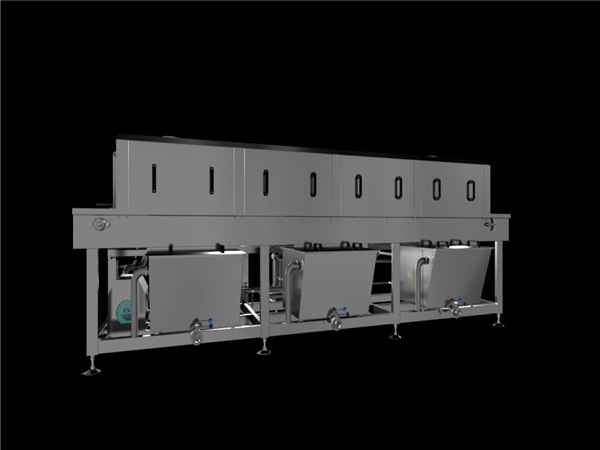 肉類周轉(zhuǎn)筐清洗機---，選擇環(huán)速，質(zhì)量保證