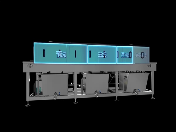 醫(yī)藥箱清洗機，烘干式周轉(zhuǎn)箱清洗機，醫(yī)藥箱消毒清洗機報價