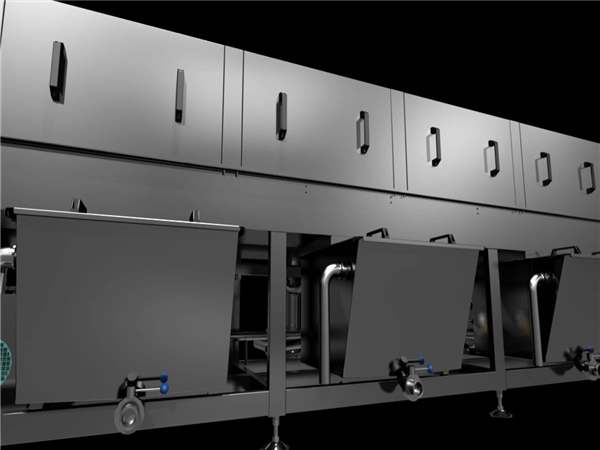 洗箱機、洗框機、周轉箱清洗機、洗盤機、周轉筐清洗機