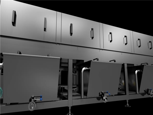 洗箱機、洗框機、周轉箱清洗機、洗盤機、周轉筐清洗機