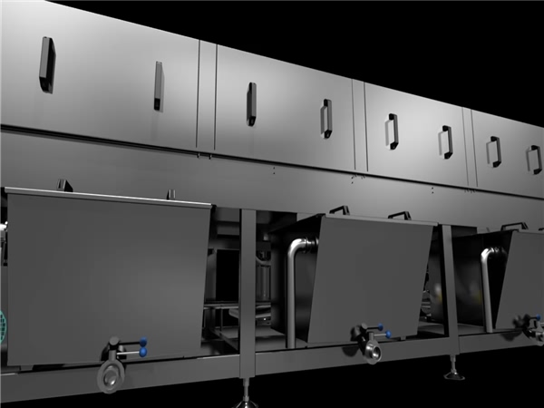 洗箱機、洗框機、周轉箱清洗機、洗盤機、周轉筐清洗機