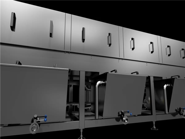 洗箱機、洗框機、周轉箱清洗機、洗盤機、周轉筐清洗機