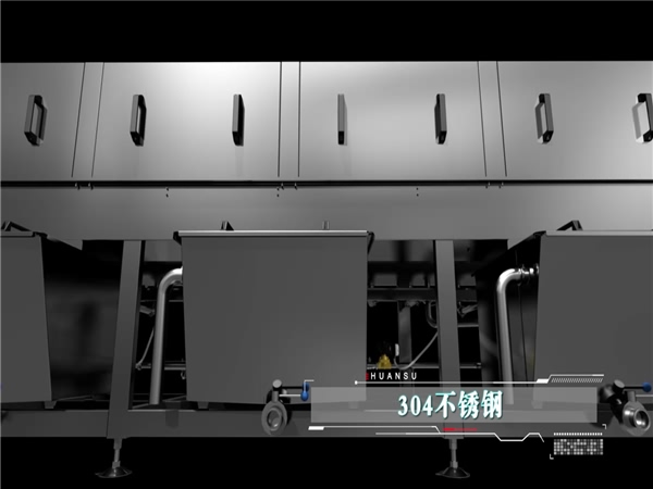 洗箱機清洗殺菌風干一體，三合洗箱機，洗箱機價格低品質高