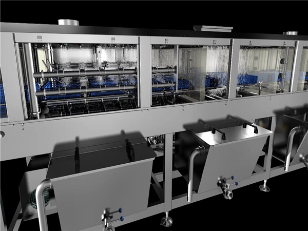 塑料筐清洗機(jī)，料筐清洗機(jī)食品筐清洗機(jī)，放心機(jī)械廠家直銷