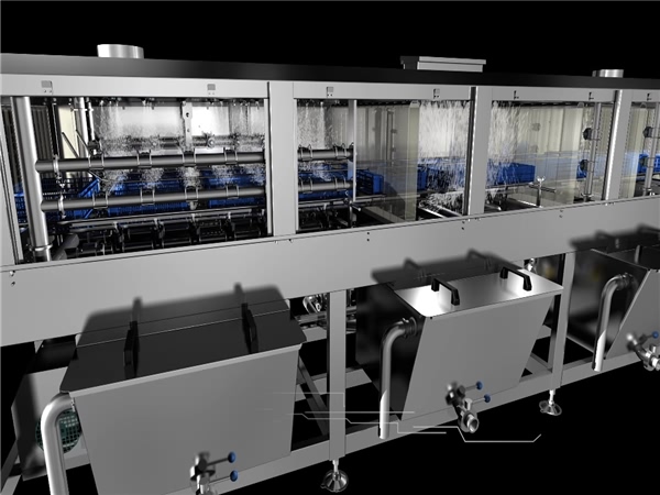 食品筐清洗機(jī)、配件箱清洗機(jī)、零部件箱清洗機(jī)