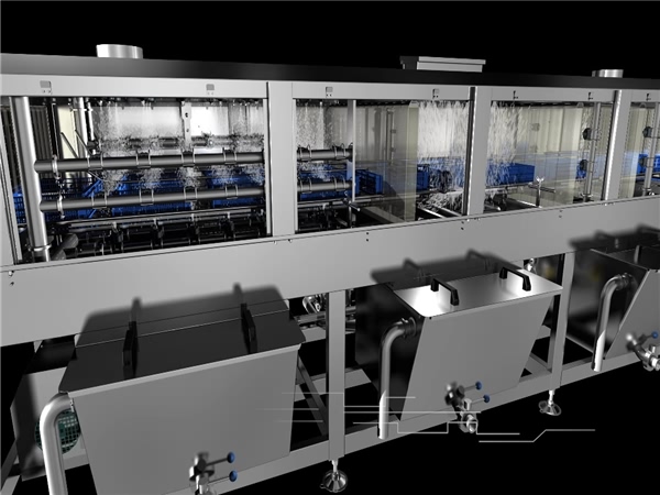食品筐清洗機(jī)、配件箱清洗機(jī)、零部件箱清洗機(jī)