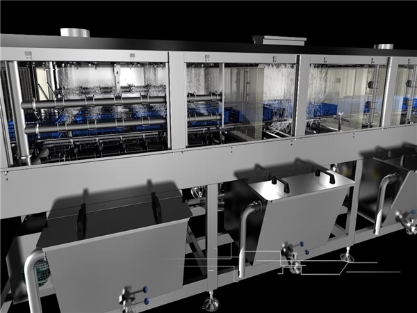 食品筐清洗機(jī)、配件箱清洗機(jī)、零部件箱清洗機(jī)