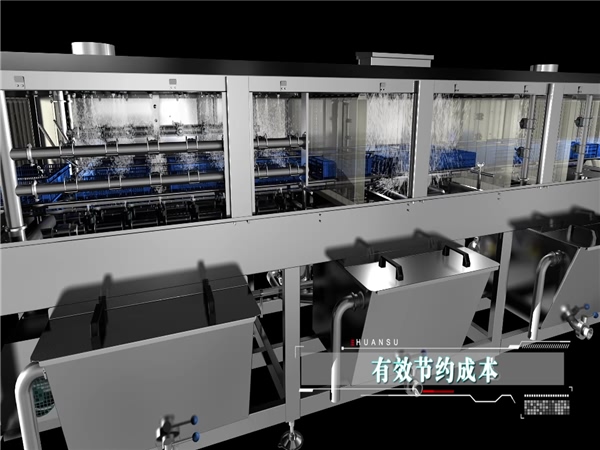 全自動洗筐機(jī)，大洋牌周轉(zhuǎn)箱清洗機(jī)，啤酒筐清洗機(jī)