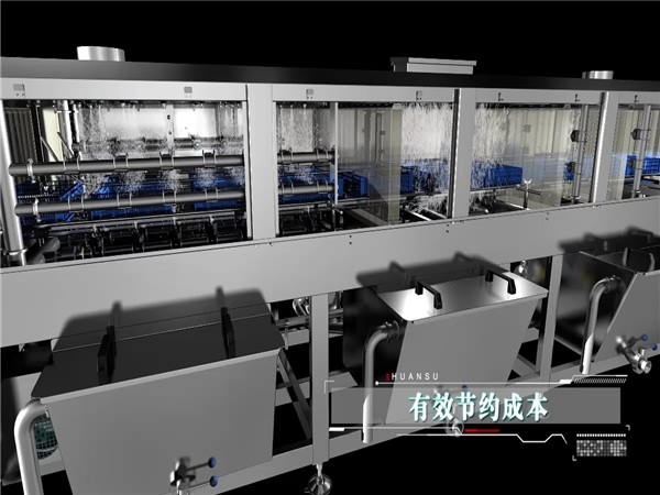 全自動洗筐機(jī)，大洋牌周轉(zhuǎn)箱清洗機(jī)，啤酒筐清洗機(jī)