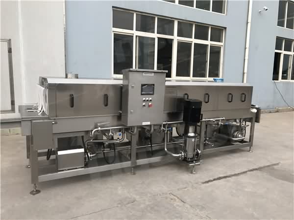 青島洗箱機供應商,解決細菌殘留問題 提效80%