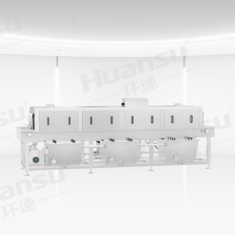 塑料筐清洗機(jī)供應(yīng)商 解決周轉(zhuǎn)筐細(xì)菌殘留問(wèn)題 洗凈菌落總數(shù)小于10